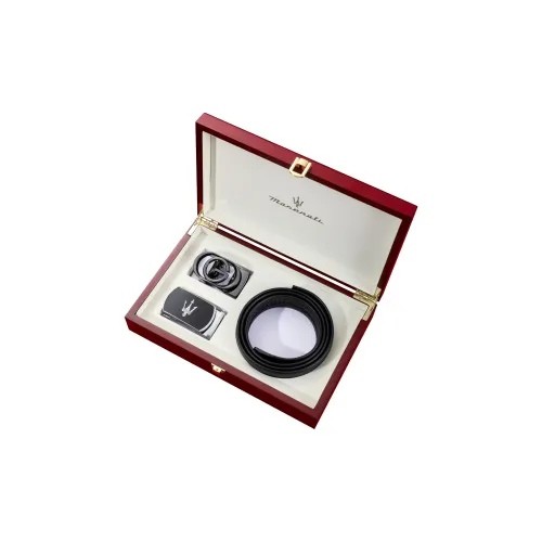 Maserati Ремни из коровьей кожи мужские 3,5 см