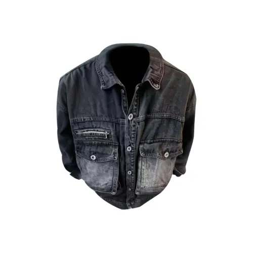 W9H2 Черный [Премиум Рабочая Одежда] Унисекс Куртки