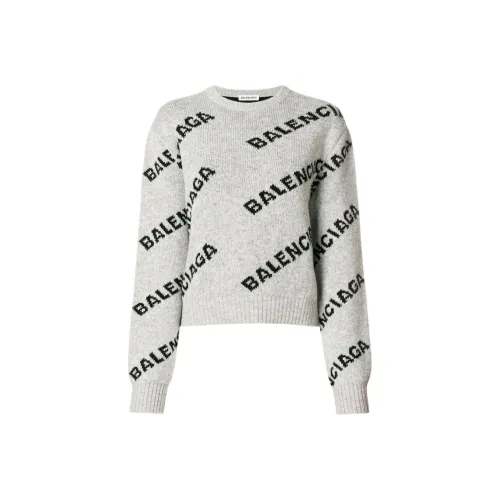 Balenciaga Серые Женские Свитера