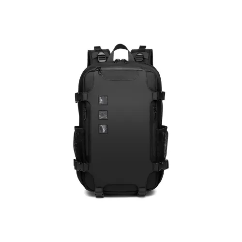 VIHUS X OZUKO Водонепроницаемый тканевый рюкзак стандартный мужской черный