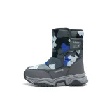 Серый, с флисовой подкладкой, толстый, хлопок