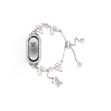 Розовый Белый Бабочка Ромб