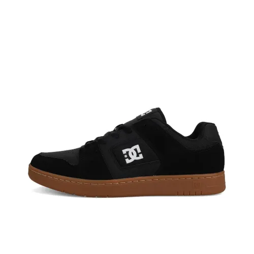 DC Shoes MANTECA 4 Поддержка Низкий Верх Скейтборд Кроссовки Мужские Черные