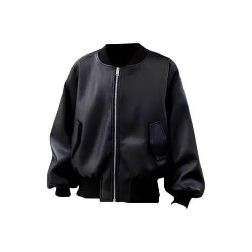 SNEIKLAU Черный укороченный Китайский модный тренд Уличный Унисекс Кожаная куртка