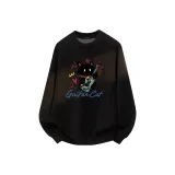 Черный кот Meow, ручка