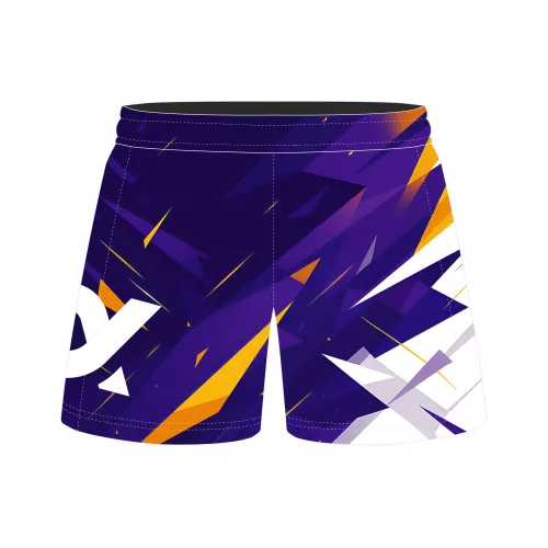 PANHIGH Blade of Resistance Шорты для бадминтона Унисекс Фиолетовый Желтый