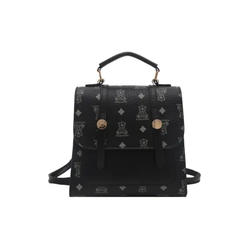 Chinllo ПУ (полиуретан) Рюкзак Стандартный Женские Белый Черный Розовый Коричневый