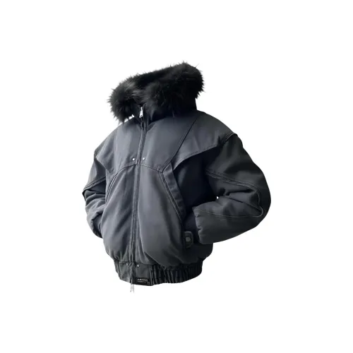 XUBAIHUO Хлопковый пуховик пальто унисекс