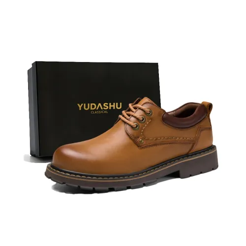 YUDASHU Повседневные кожаные туфли для мужчин