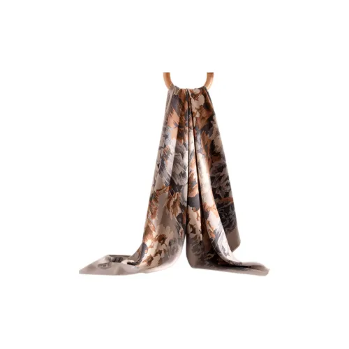 FireMonkey Полиэстер Трикотаж Шарфы Унисекс Серый