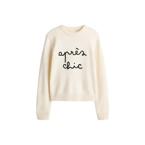 H M Кремовые Женские Свитера