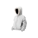 Серый [Меховой воротник Гора Hawk]