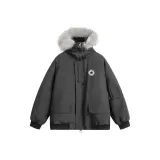 Серый [Съемный Брошь]