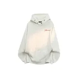 Белый, серый [вышивка, красный текст]