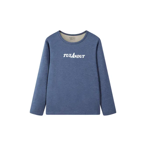 TULANDUO Джинсовый синий Мужской Термокомплекты