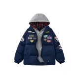 Темно-синий с красной шляпой