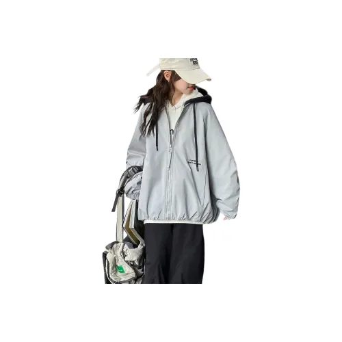 Smileyworld Серо-бежевый утепленный пальто школьного возраста топы