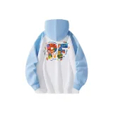 Светло-синий и белый