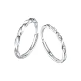 Бесконечность Любовь Пара Кольцо (Свяжитесь с клиентской службой для индивидуального оформления)