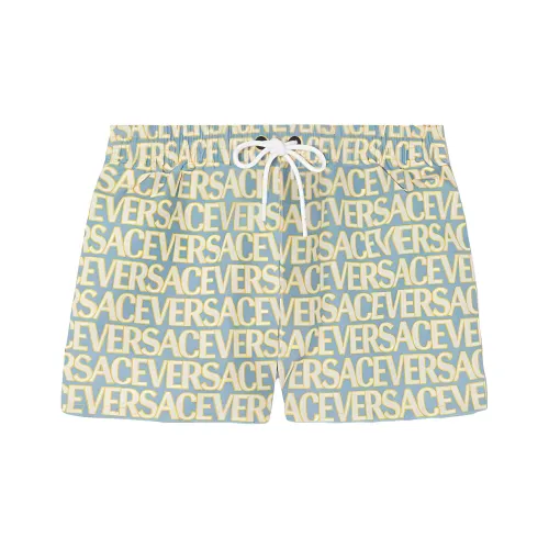VERSACE Пляжные шорты Мужские Многоцветные