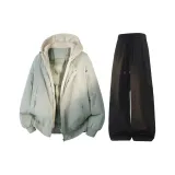 Светло-зеленый + черный