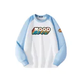 Светло-синий и белый