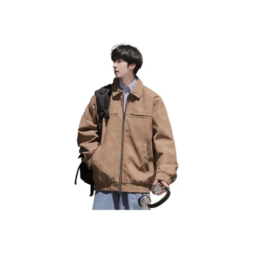 DINGFENGBAOLUO Вельвет Feel Пальто Унисекс