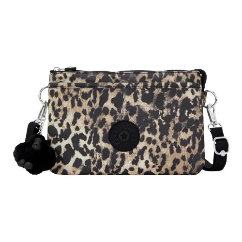 Kipling Переработанный полиэстер Сумка через плечо Женская Wild leopard