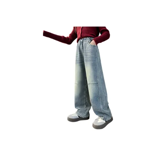 Little Redfish Изображение Цвет С флисовой подкладкой Школьный возраст Джинсы