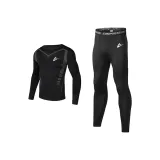 Спортивный комплект из двух предметов (топ с длинным рукавом + штаны)