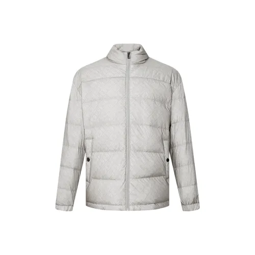 LESS IS MORE Бежевый Абрикос 24DRF9011S Мужской Пух Мужская куртка