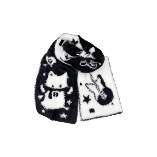 VIVIWELL Полиэстер Трикотаж Шарфы Унисекс