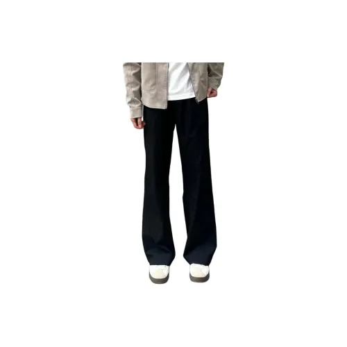 XUBAIHUO Черные Унисекс Повседневные Штаны