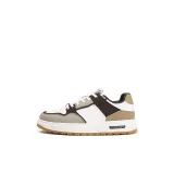 Белый-коричневый