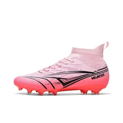 WEJIESS FG Твердый грунт Естественная трава Противоскользящий Устойчивый к истиранию Футбольные бутсы Унисекс