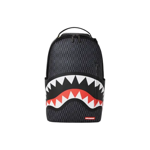 SPRAYGROUND Рюкзак из искусственной кожи стандартный унисекс черный серый