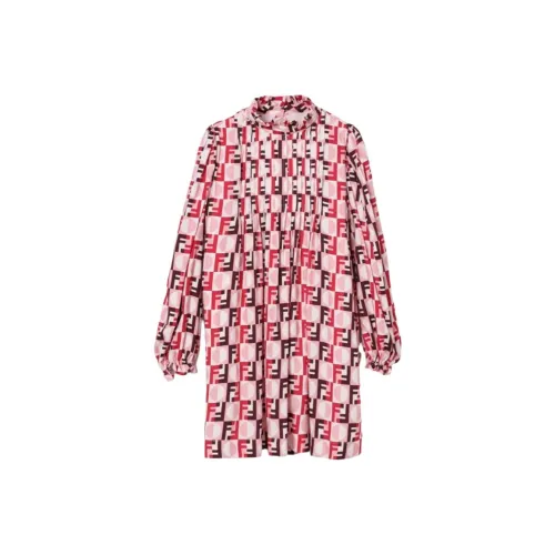 FENDI Многоцветные Платья для девочек