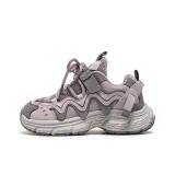 Фиолетовый [Осенний и зимний, верх из кожи]