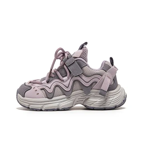 7 PE Амортизация Rebound Легкий Амортизация Противоскользящий Низкий Топ KIDS Lifestyle Shoes Фиолетовый 2025 Подростки