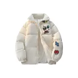 Экрю Хлопковый пуховик