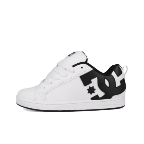 DC Shoes Court Graffik Низкие Кроссовки для Скейтбординга Support Low Top Женские Белые