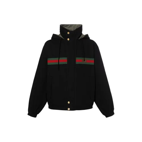 GUCCI Мужские черные куртки