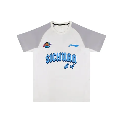 Т-рубашка с подкладкой Unisex Light серого цвета