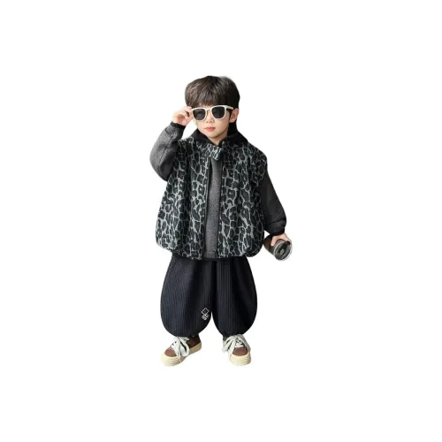 MUMUWU HOUSE Серый KIDS Повседневная Спортивная Одежда