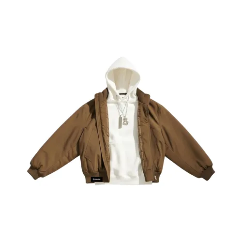 DOUBLEFISH Хлопковый пуховик унисекс