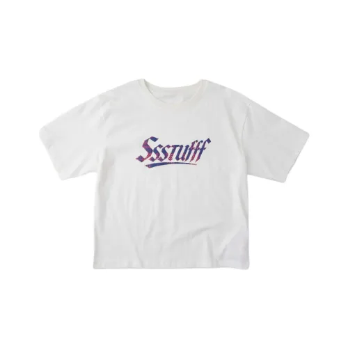 SSSTUFFF Белый Унисекс T-рубашки