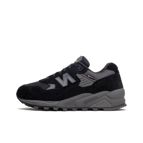 New Balance NB 580 Low Топ Беговые кроссовки Мужские Черные Серые
