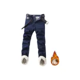 Синий, флисовая подкладка