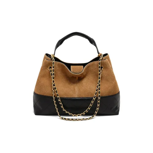 Crtnzo Kroez Коровья кожа Сумка Стандартная Женская Коричневая