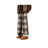 Верблюжий серый клетчатый